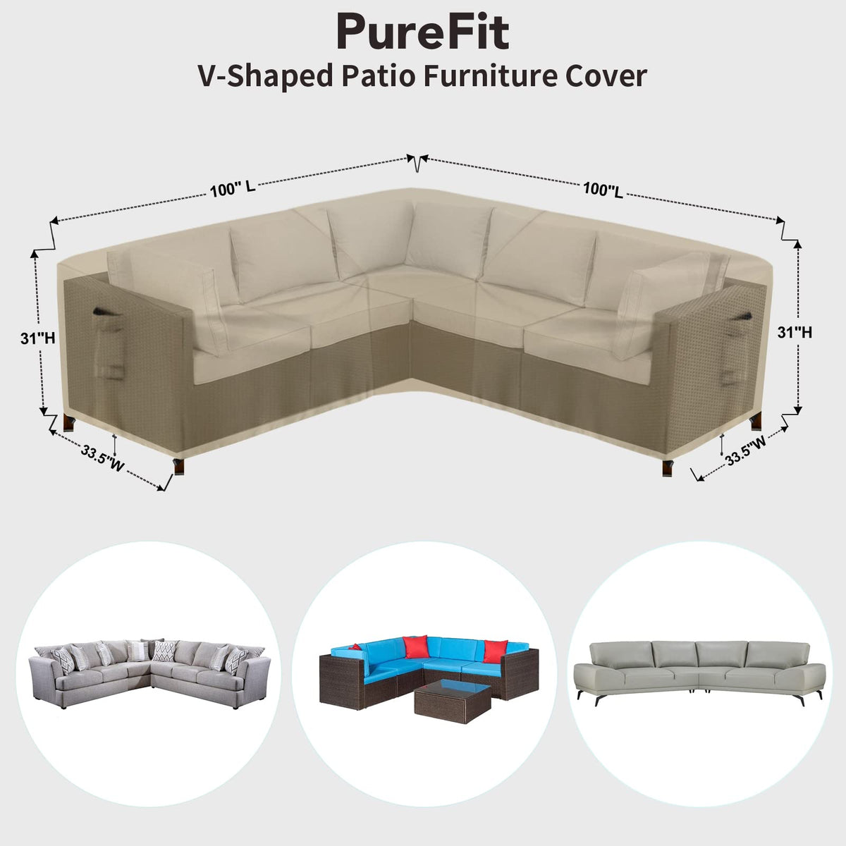 PureFit UV-resistant coating closeup highlighting color retention in sun