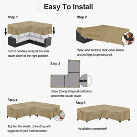 PureFit wipe-clean surface for fast outdoor furniture maintenance