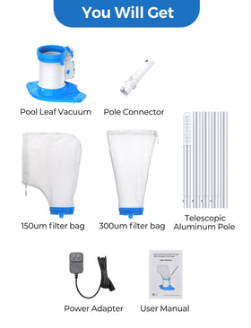 PureSwirlz vacuum suitable for inground and above-ground pools