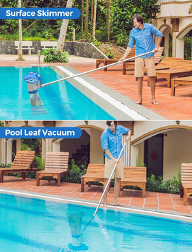 PureSwirlz dual-bag filter system supports varied debris pickup.
