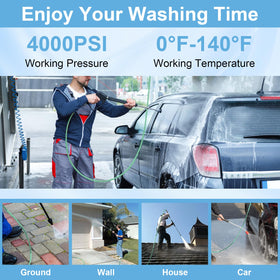 Purilitzs kink-resistant design reduces tangling during cleaning tasks.