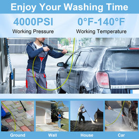 Purilitzs kink-resistant hose enables smooth, tangle-free cleaning sessions