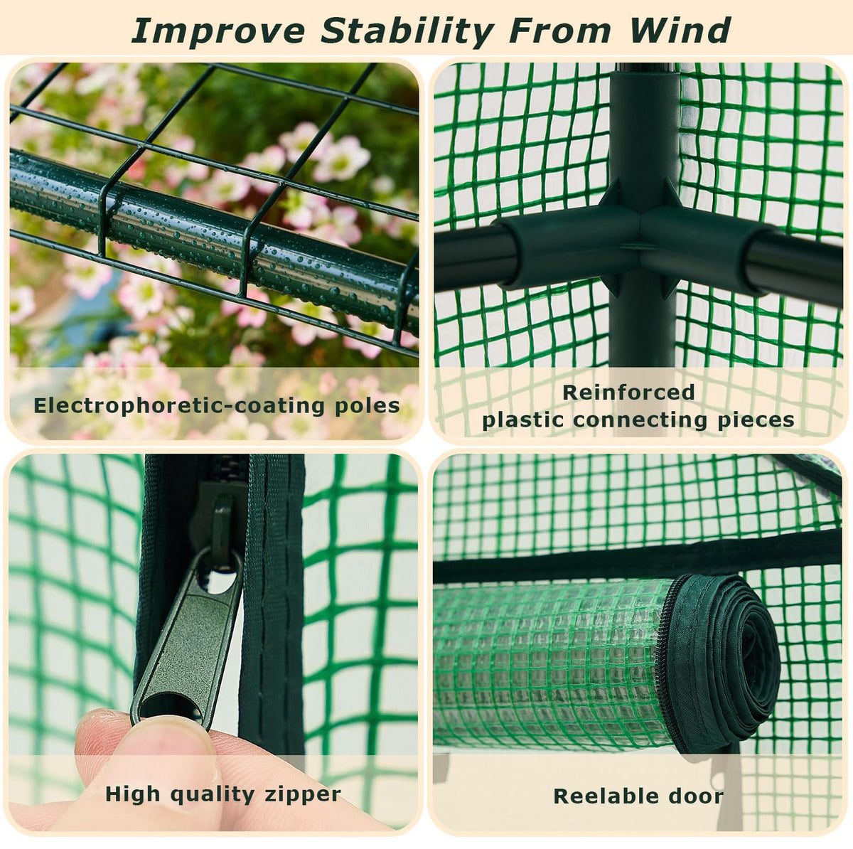 Purlyu mini tabletop greenhouse ventilation control for adjustable humidity