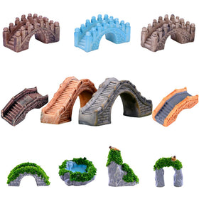 Purple Star 11-pack mini bridge ideal for tiny garden scenes and gifts
