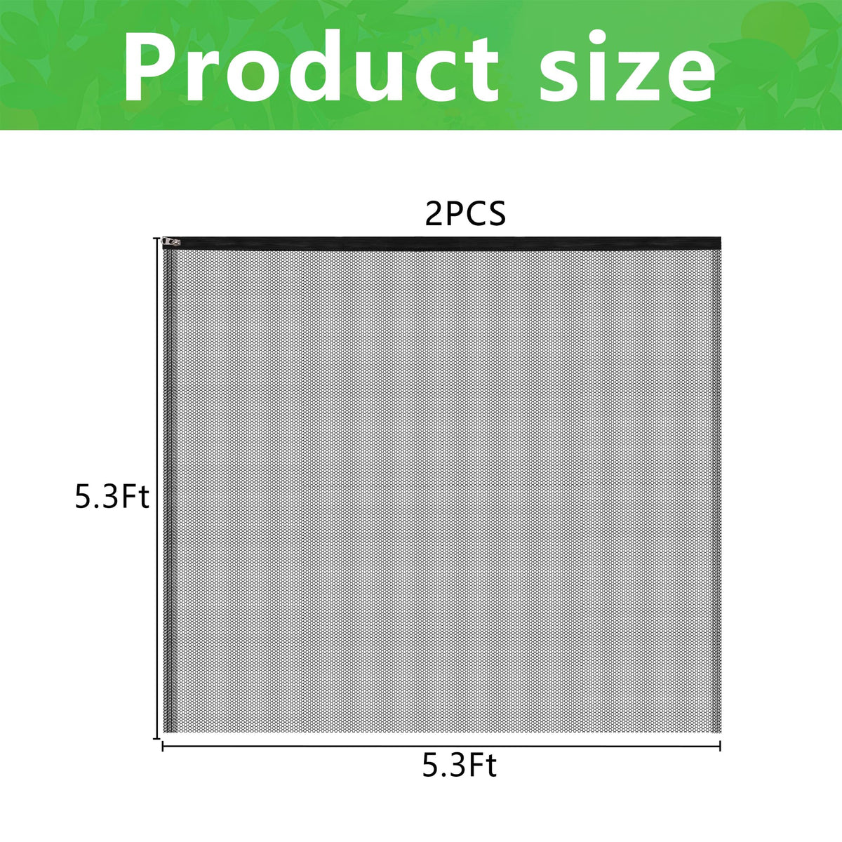 Purple Star 1N breathable mesh protects fruit from pests yet lets sun reach leaves.