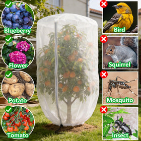 Purple Star 1N non-woven fabric offers breathable, durable plant protection.