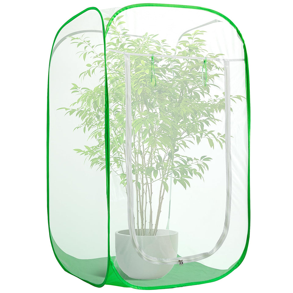 Purple Star 1N garden mesh cover protects plants from birds and insects