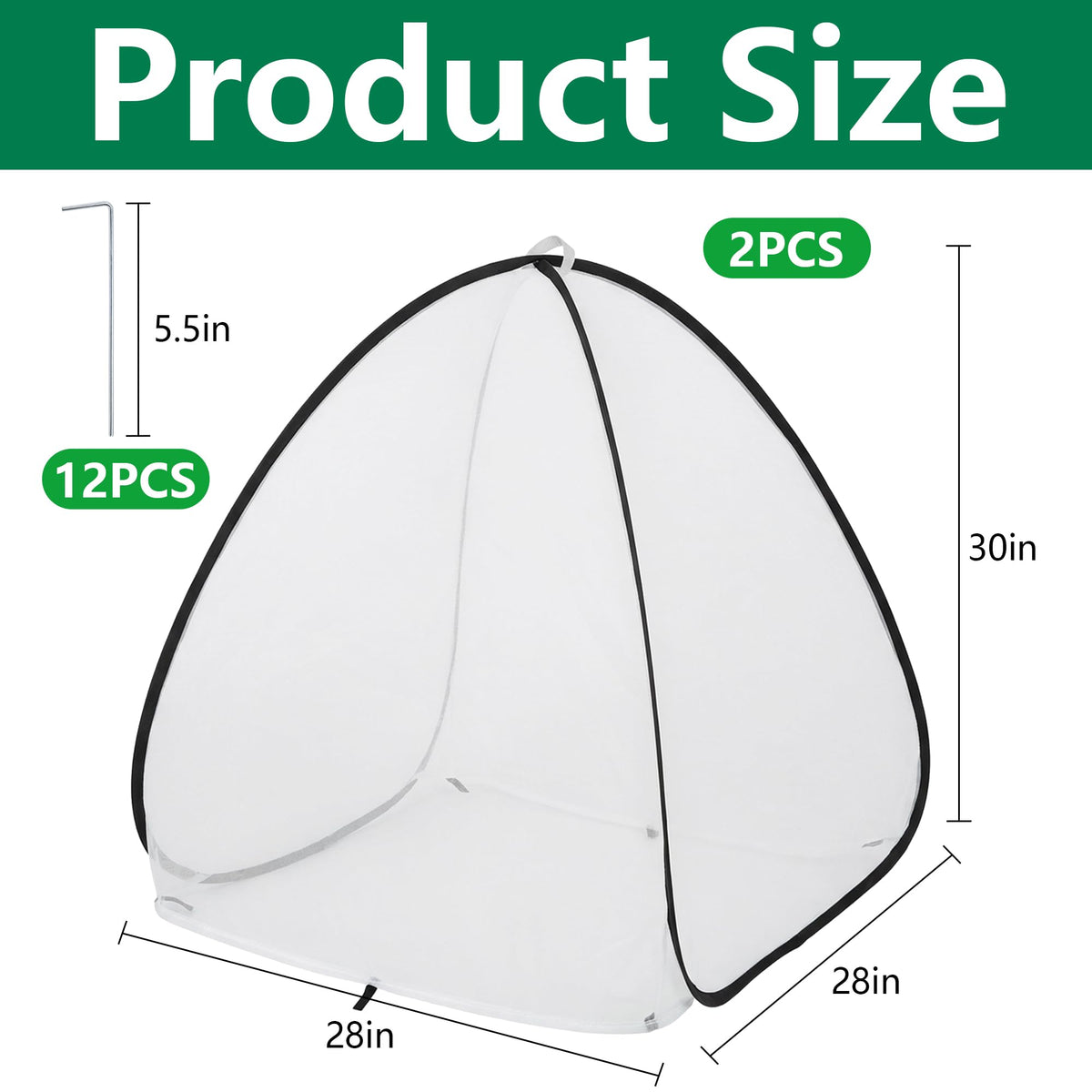 Purple Star 1N in-use garden netting protecting vegetables from pests