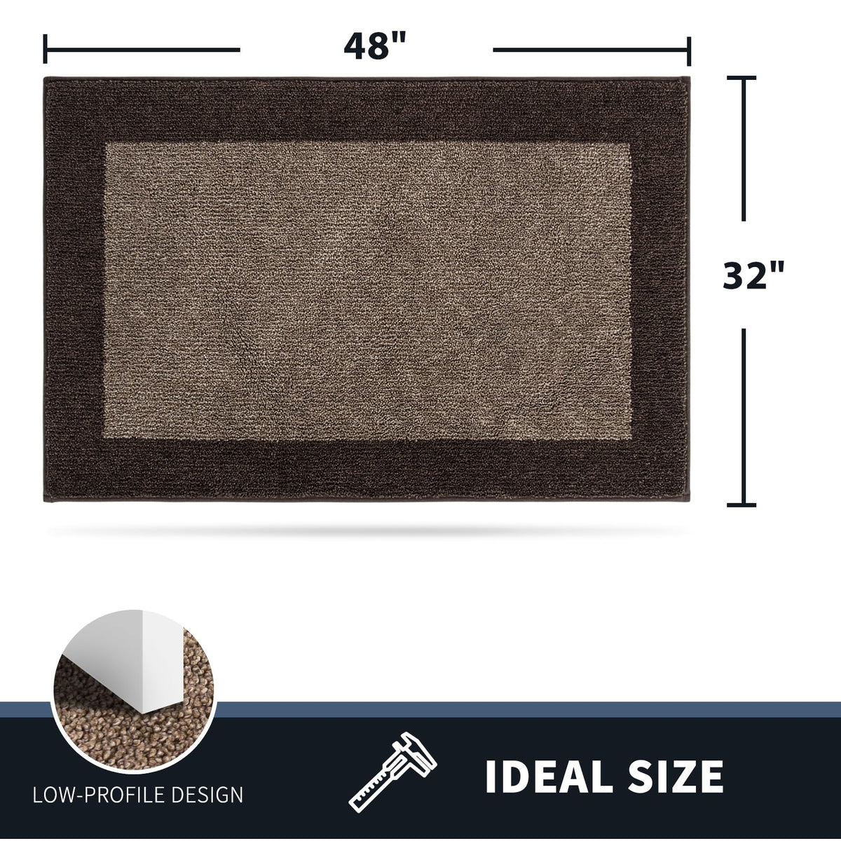 PURRUGS dirt-trapping door mat placed at entry reduces mess