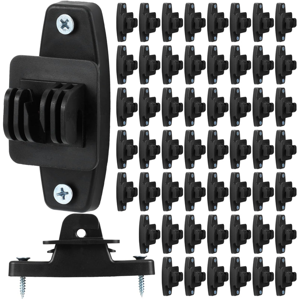 Pushglossy wood post claw insulator for durable, weather-ready fencing.