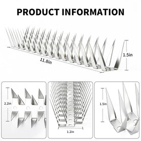 Puthpy 304 stainless steel spikes resist rust for outdoor use