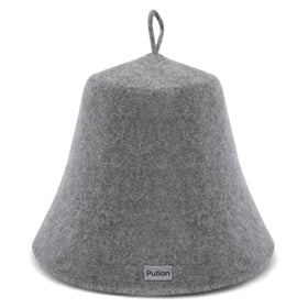 PuTian merino wool sauna hat gray wash and care instructions