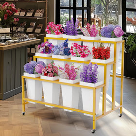 Putros versatile display suitable for indoor and outdoor décor.
