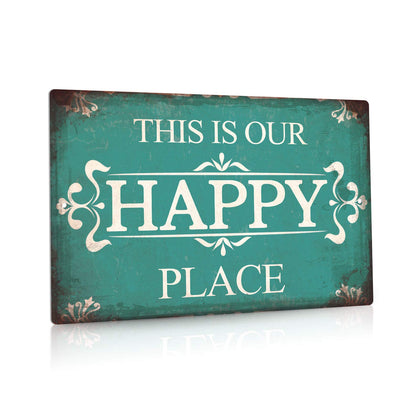 Putuo Decor porch sign This Is Our Happy Place adds porch charm and welcoming vibes.