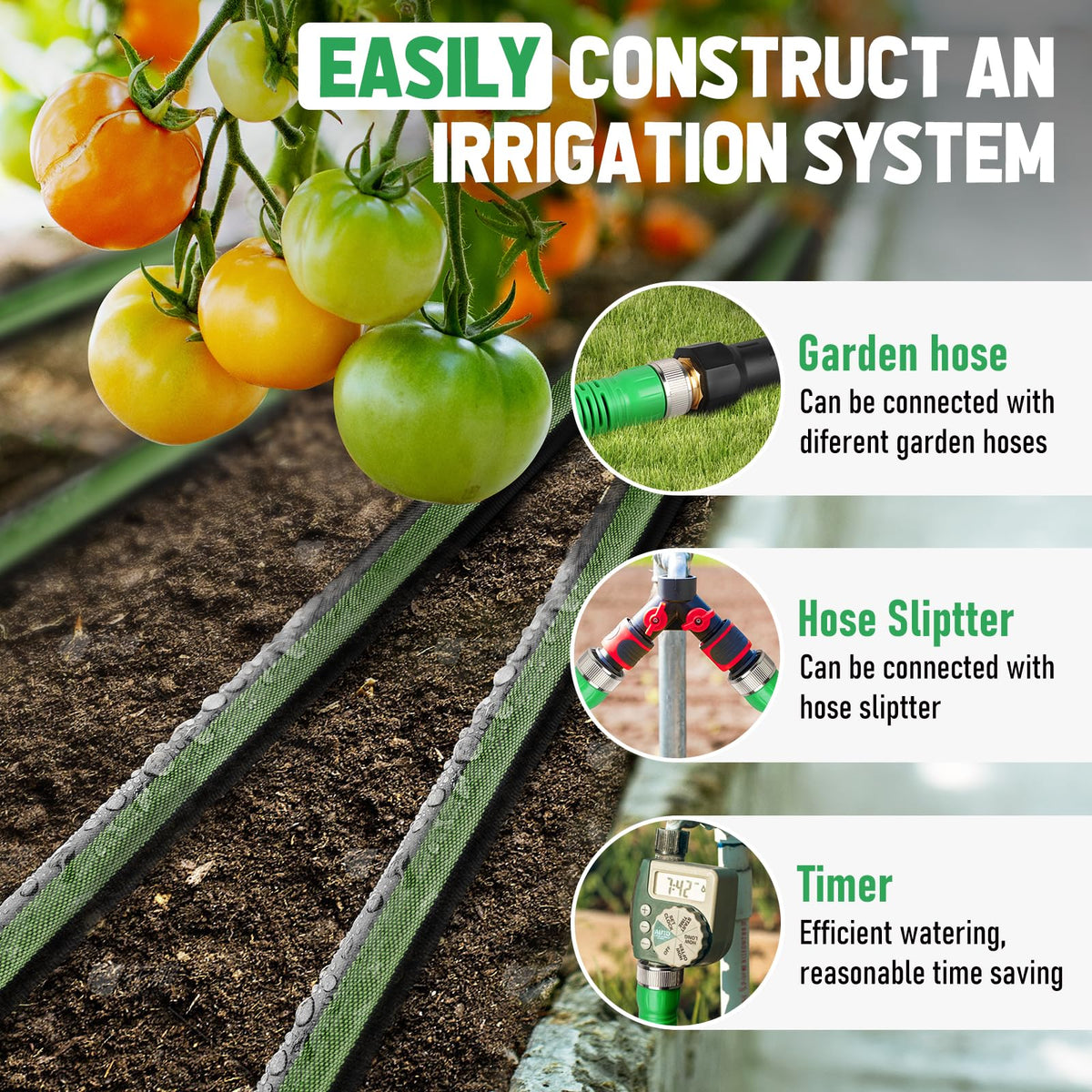 PUUKU non-toxic materials ensure safe watering for vegetables and herbs.