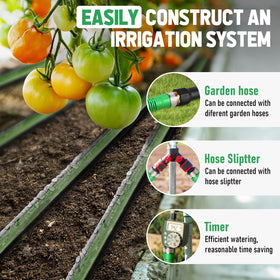 PUUKU non-toxic materials ensure safe watering for vegetables and herbs.