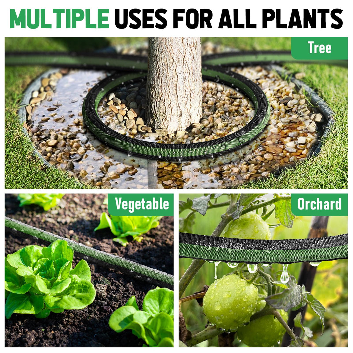 PUUKU low-profile design hides under mulch for discreet irrigation.