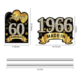 Puyruiv yard sign stakes set ensures quick, secure setup for outdoor celebrations.