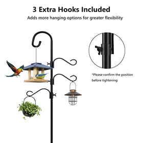 Pvifvi 5-prong base provides extra stability for outdoor installations.