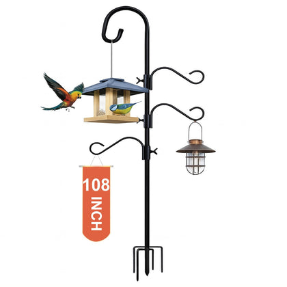 Pvifvi shepherd hook for outdoor multifunctional use: bird feeders, lanterns, and garden decor