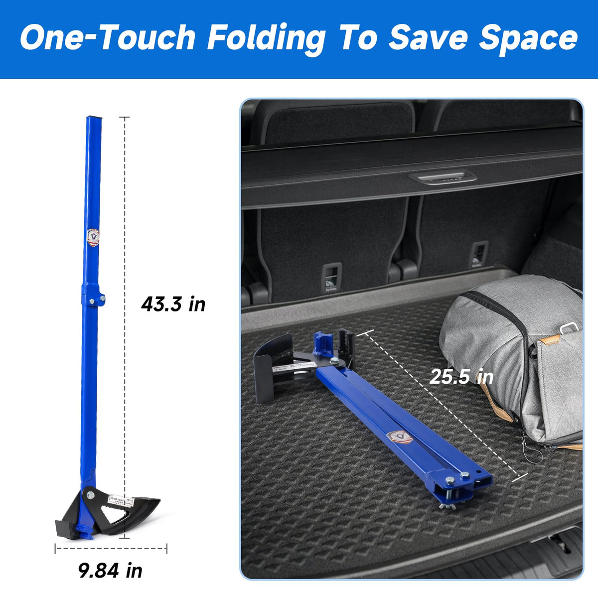Pvirbravoo Sapling Puller Tool features anti-slip-handles for secure grips in tough soil.