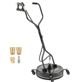 PWACCS 20-inch surface cleaner front view for fast, even cleaning on large surfaces.