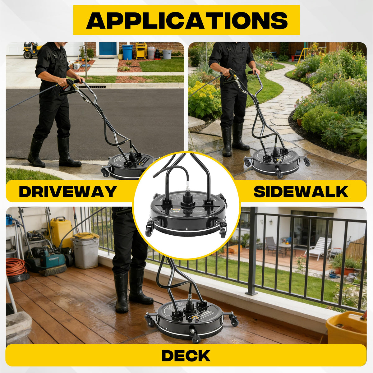 PWACCS ready-to-use kit with adapters and quick-connect for quick setup.