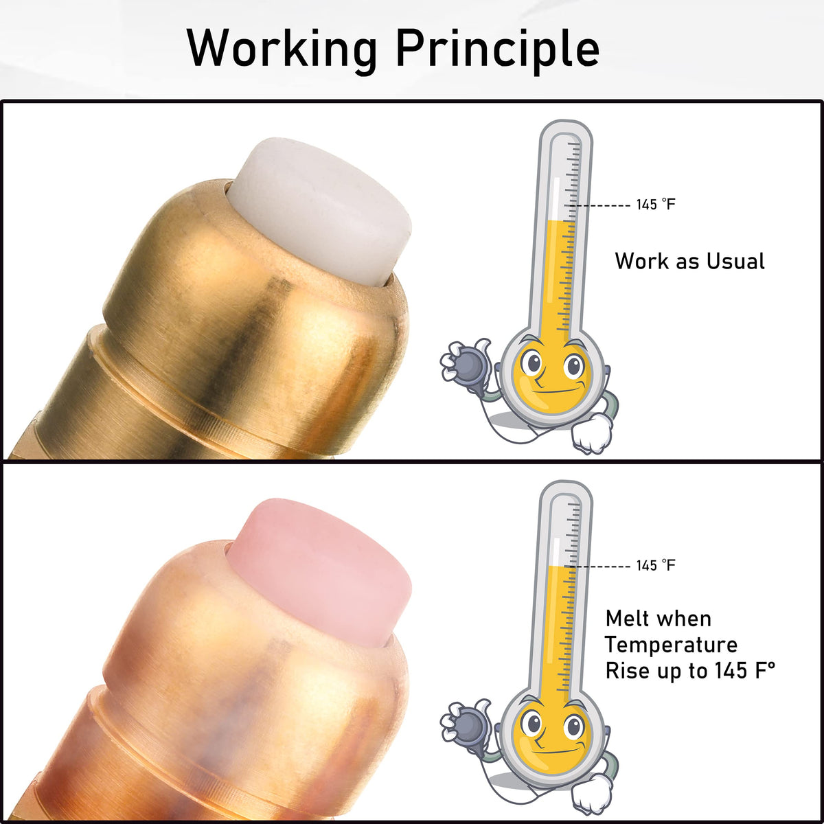 PWACCS valve kit includes teflon tape for leak-free seal