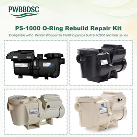 PWBBDSC Black seal plate gasket provides a durable seal for continuous pump performance.