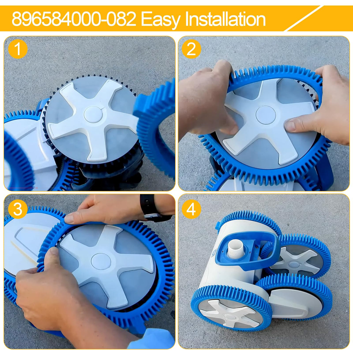PWEOW durable rubber construction resists chemicals and wear