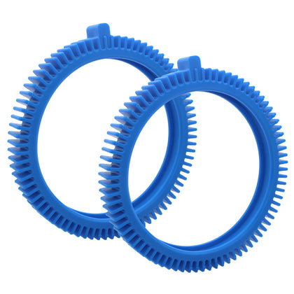 PWEOW front tire kit with Super Hump tread boosts traction on tracks