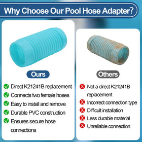 PWEOW K21241B compatible with E-Z Vac connector for smooth operation.
