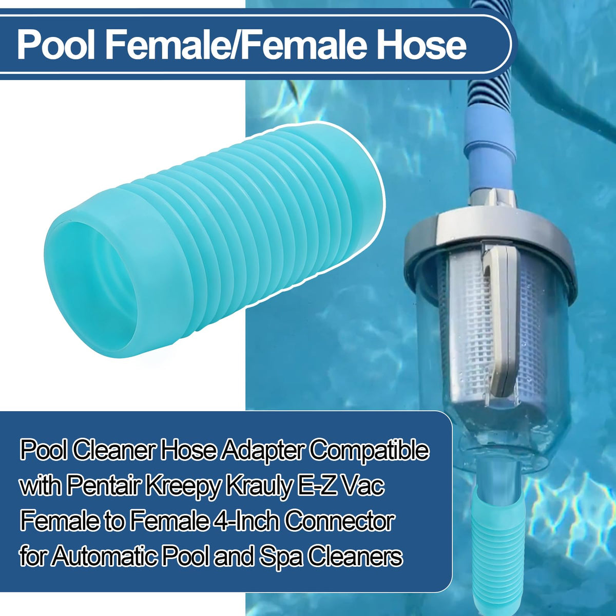 PWEOW K21241B maintains Pentair connections for versatile cleaning.