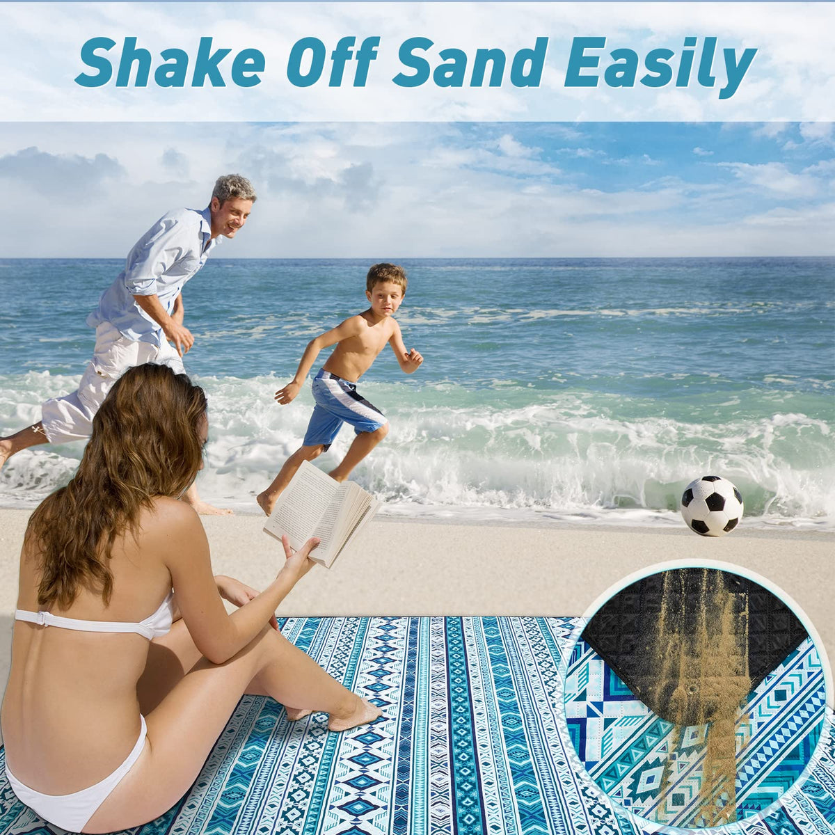 Machine-washable PY SUPER MODE blanket ready for easy cleaning