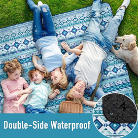 PY SUPER MODE blanket on sandy beach keeping belongings sand-free