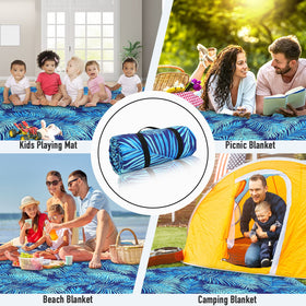 PY SUPER MODE blanket sandproof design helps you stay clean on the beach.