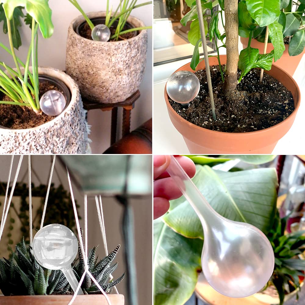 Pynqdfu bulbs suitable for indoor and outdoor use across pots and baskets.
