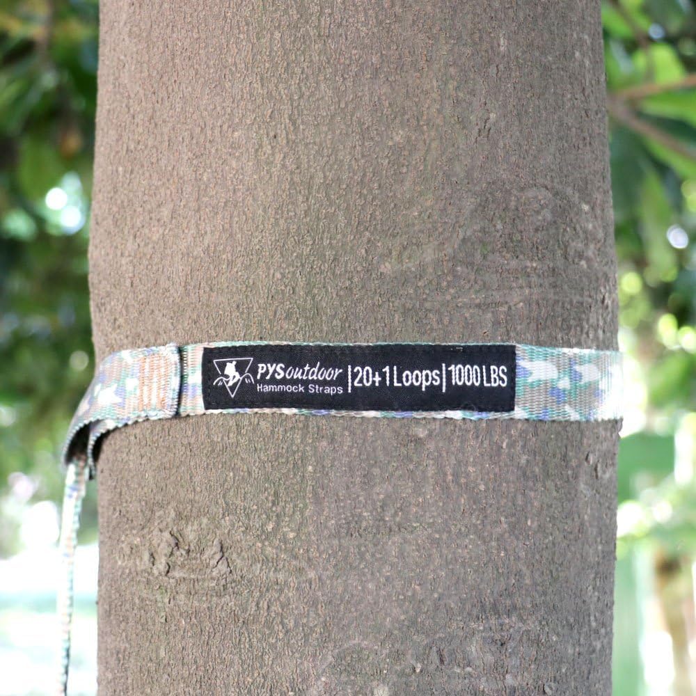 PYS straps enable easy setup in minutes for camping and travel.