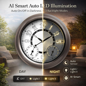 Pytha Sight bold 18-inch dial improves distance readability.