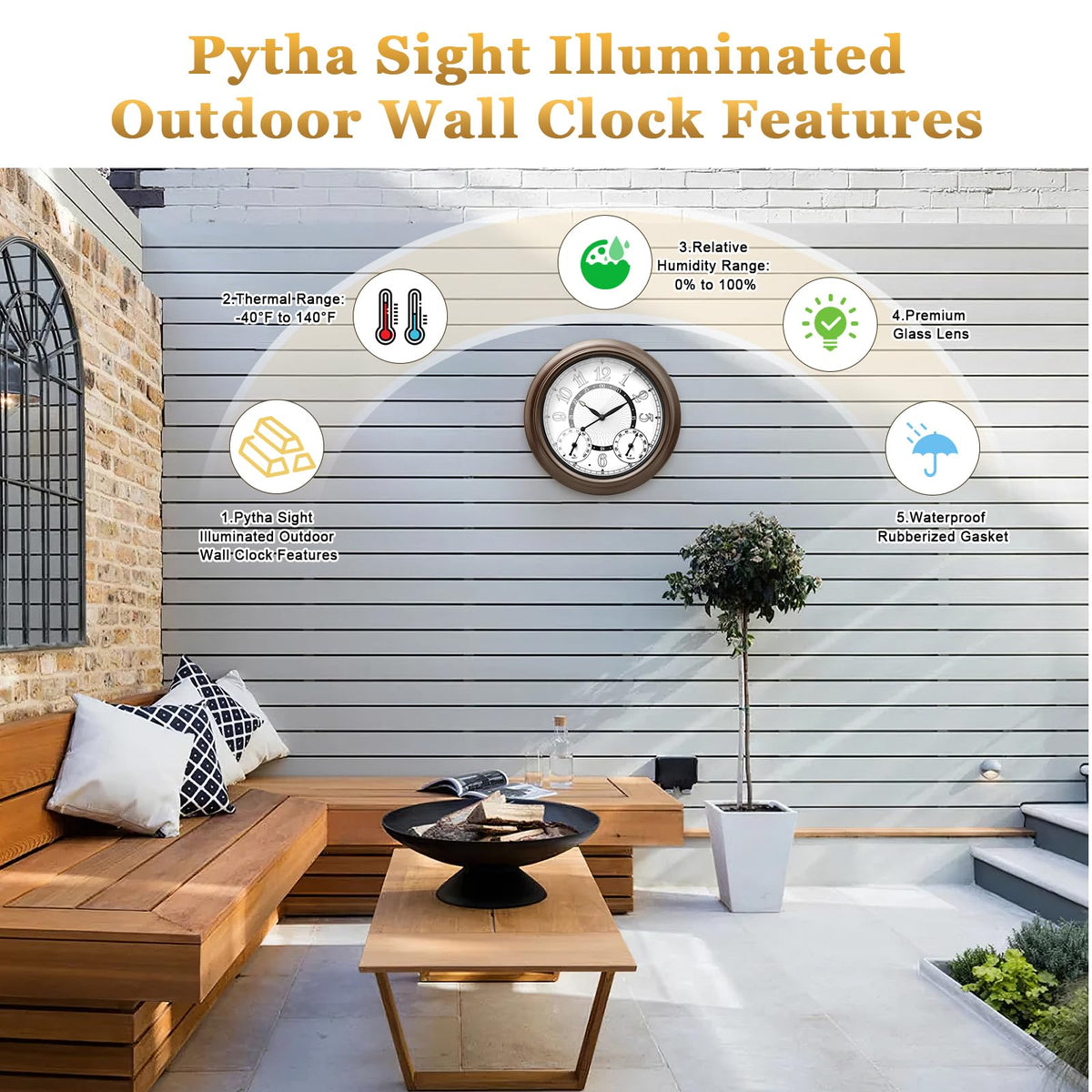 Pytha Sight three-dimensional design with glow enhances visual depth