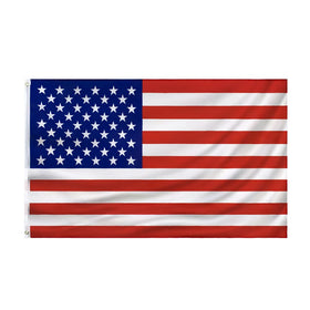 PZACHUGY American Flag 3x5ft front view shows vibrant colors for outdoor display.