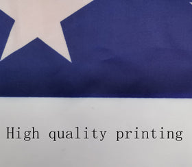 PZACHUGY flag double-stitched edges prevent fraying and increase strength