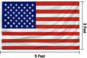 PZACHUGY canvas header flag with double stitching for durable lawn or wall display.