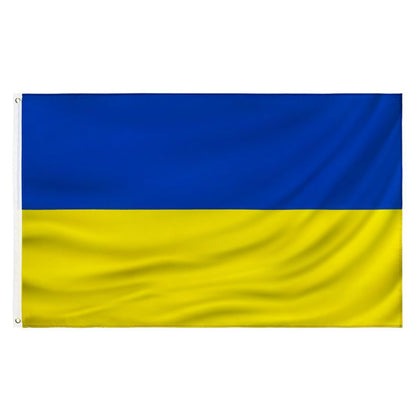 PZACHUGY Ukraine flag 3x5ft outdoor display for porch or yard