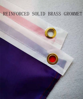PZACHUGY Ukraine flag featuring brass grommets for easy mounting