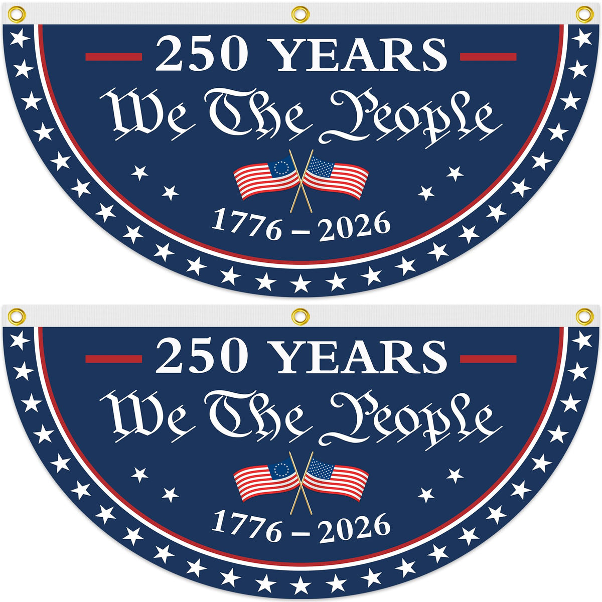 Pziauot 250-year flag outdoor 1.5x3ft shows bold patriotic colors for exterior display
