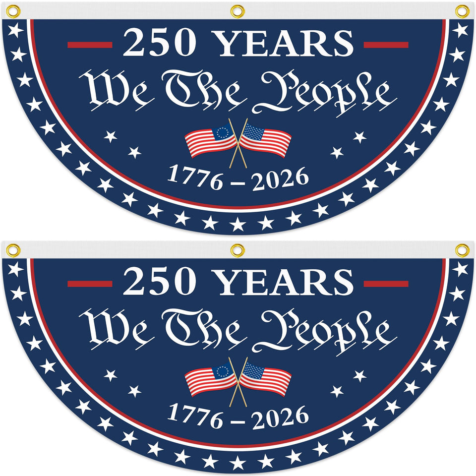Pziauot 250-year flag outdoor 1.5x3ft shows bold patriotic colors for exterior display