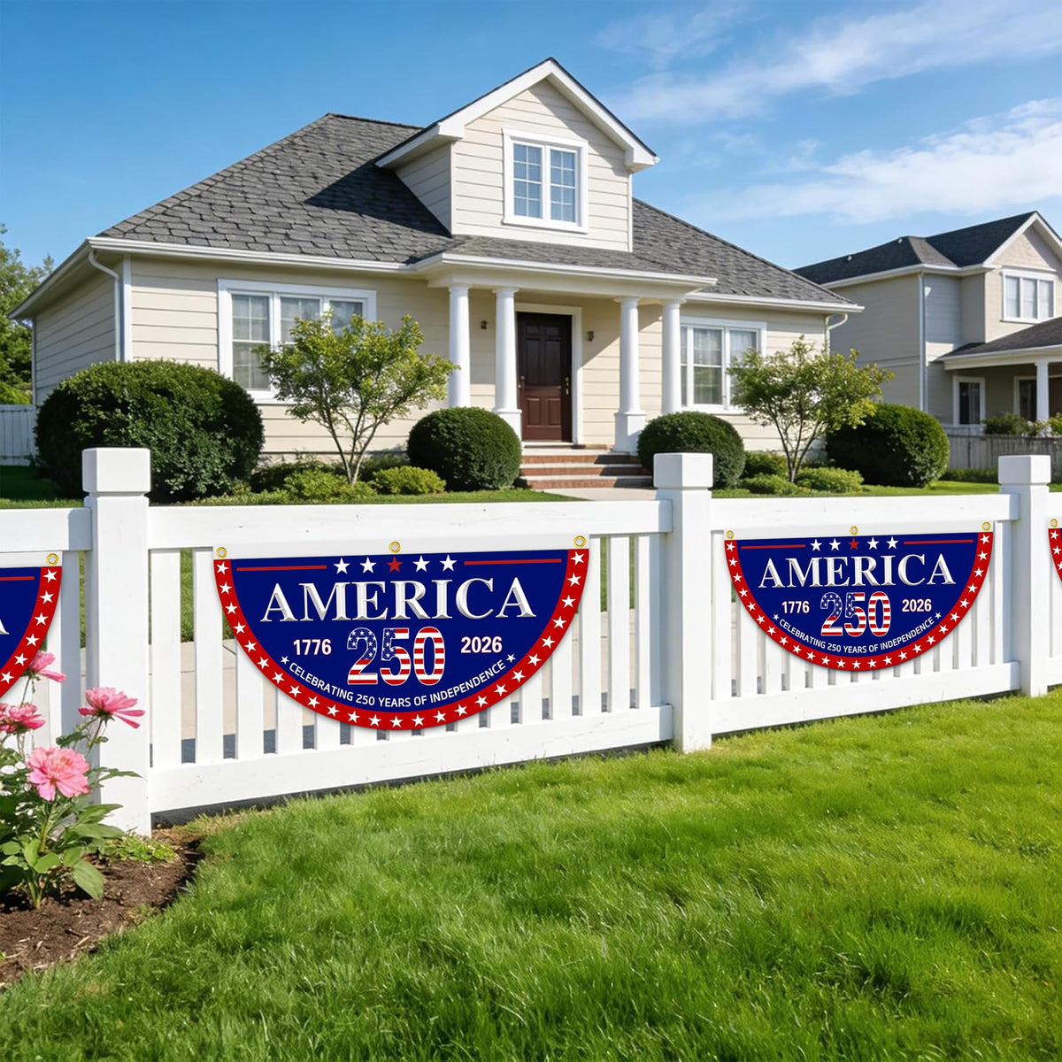 Pziauot patriotic banner suitable for garden or balcony