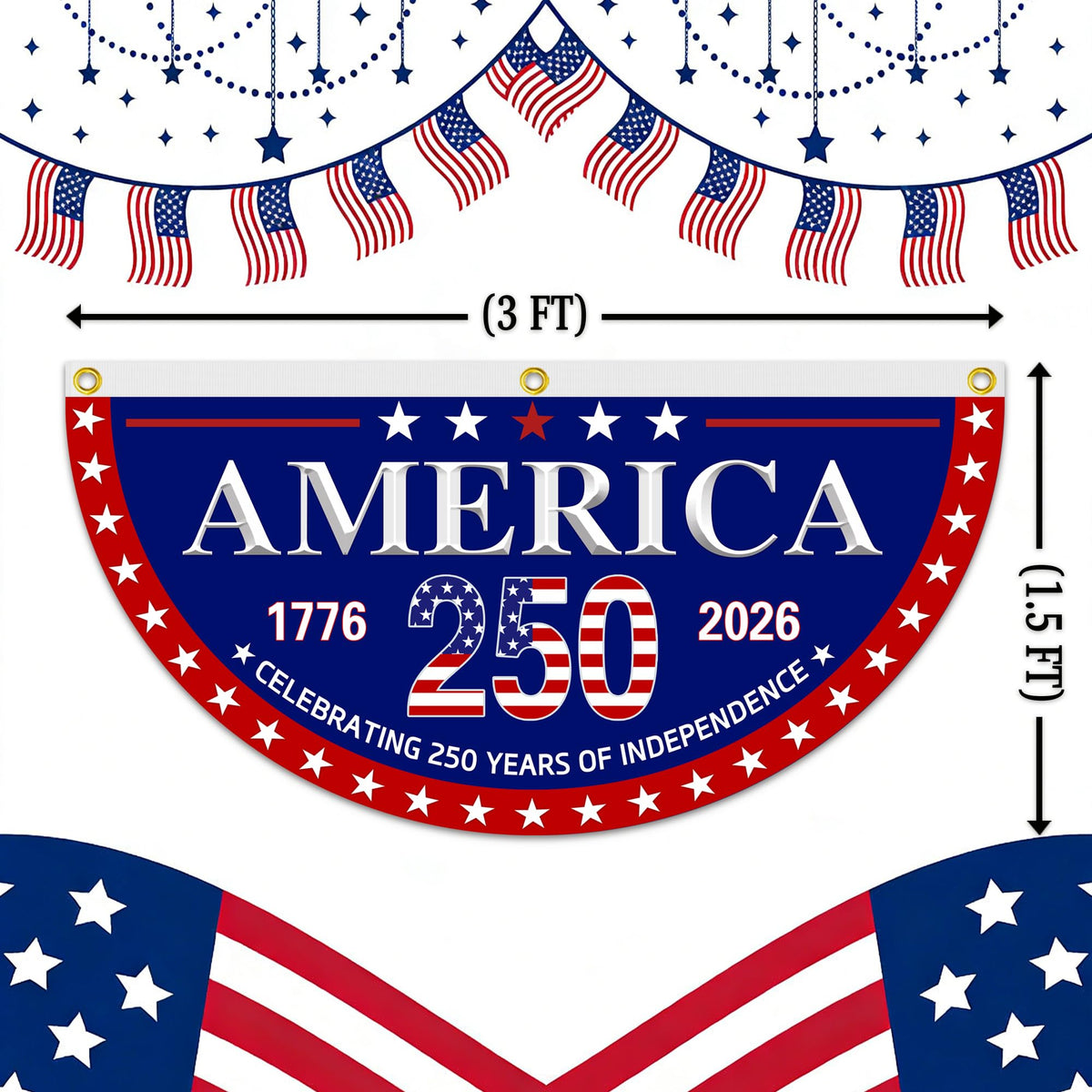 Pziauot usa flag windproof design enduring breezes