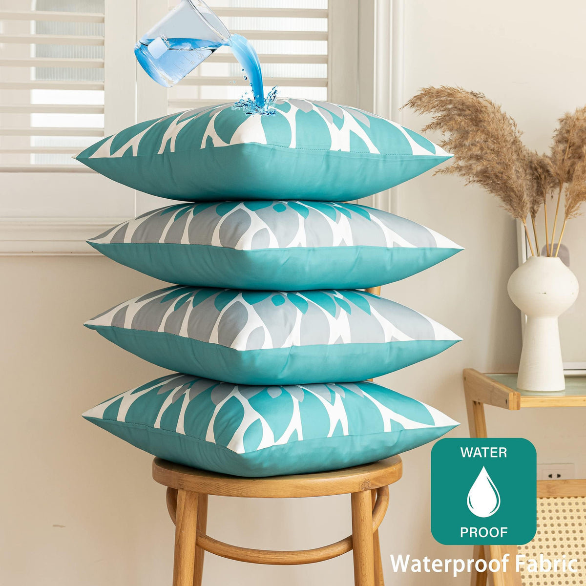 Qahing pillow cover easy to machine wash and care for.